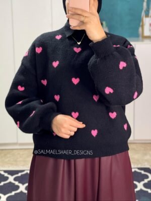 Cute Hearts Pullover