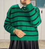 Stripped Wool Pullover